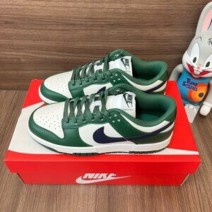 Nike Green and White Athletic Shoes